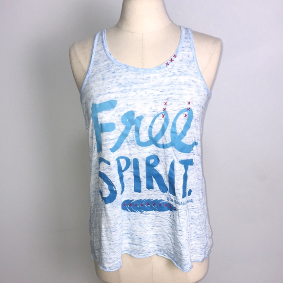 Bohemian Cowgirl Tops - NWT Bohemian Cowgirl Free Spirit embroidered tank